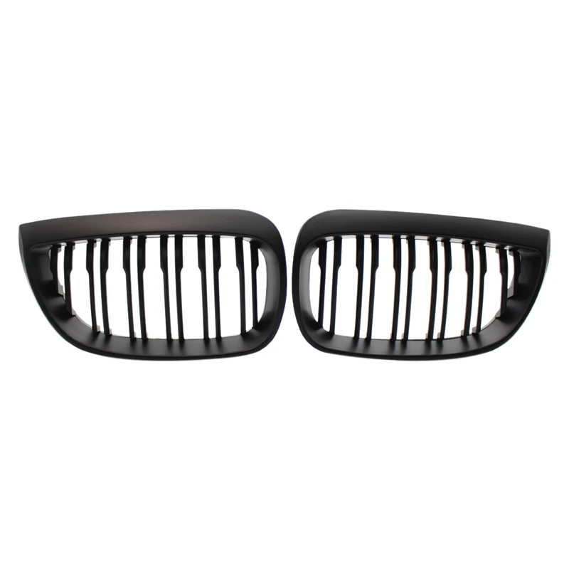 Передняя решетка радиатора с двойной линией сменный спортивный гриль для BMW E81 E87