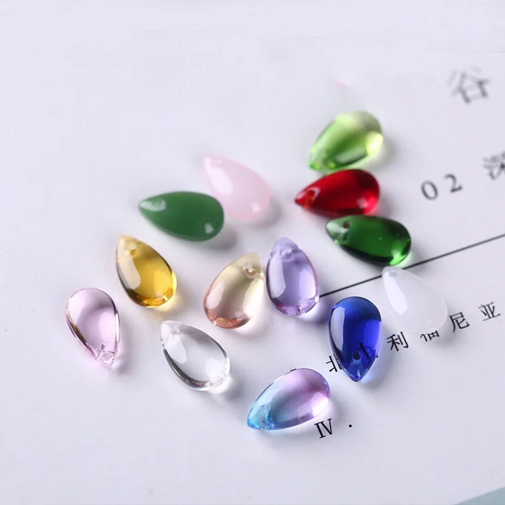 10 шт. бусины в форме капли воды 14 х8 мм|Бусины| |