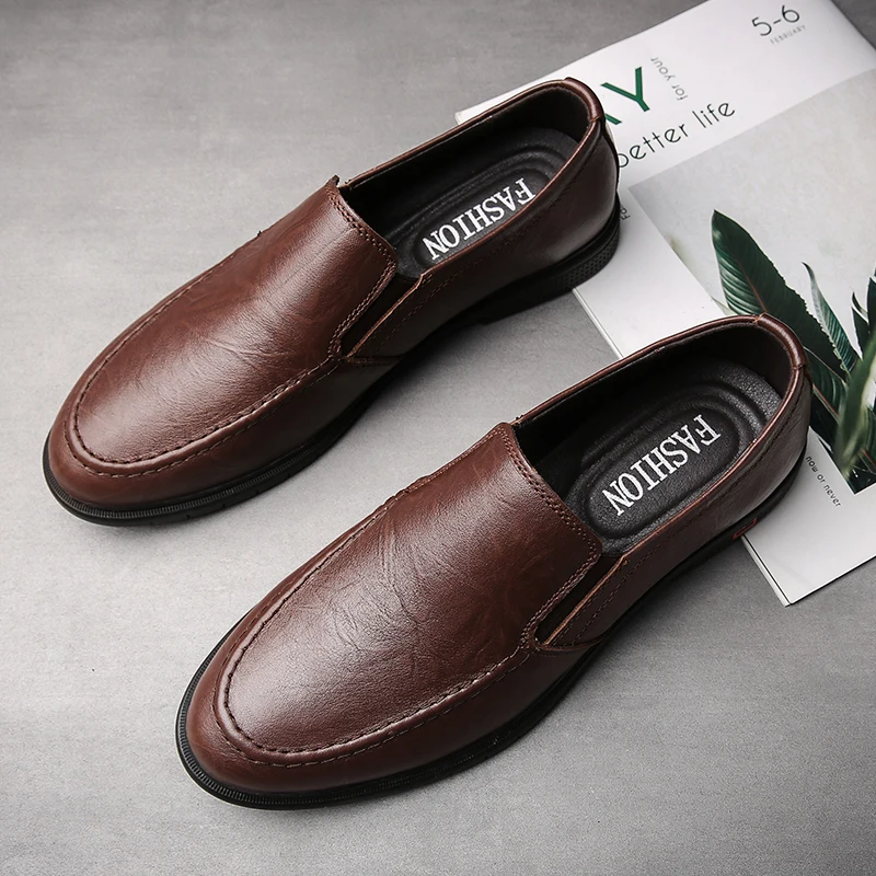 

fashion men shoes hot mens leisure man for casuales mens masculino black male spring shoe causal para sapato informales leather