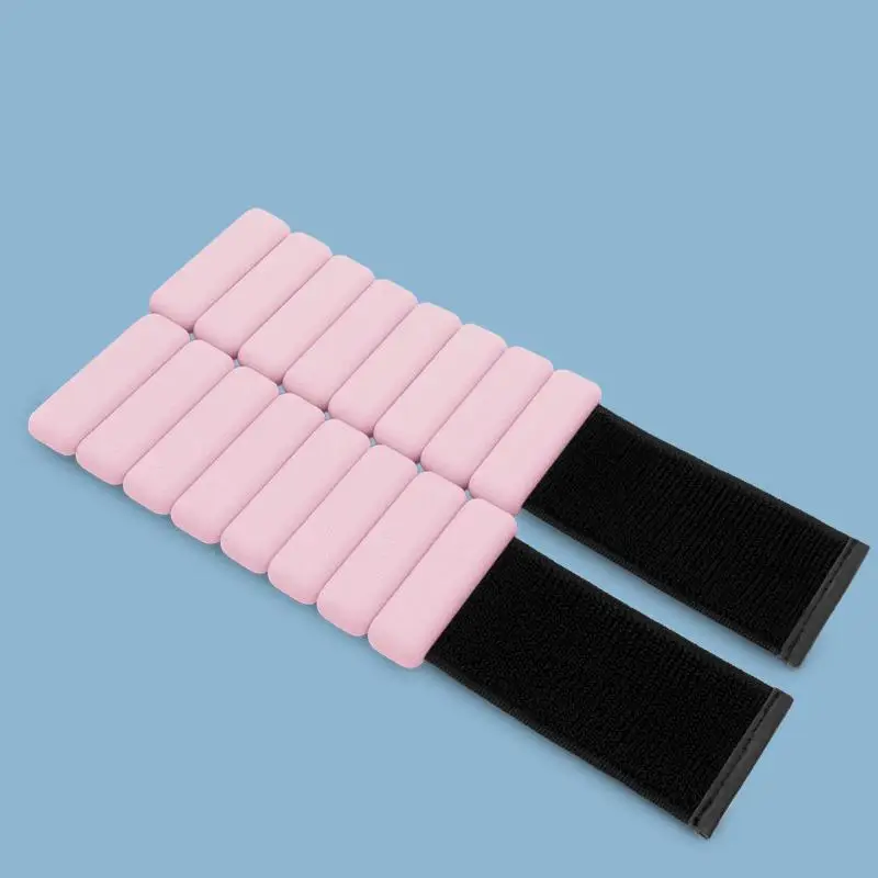

1pair 450g Steel Weight Wristband Silicone Wearable Wrist Ankle Weight-Bearing Train Tool for Working-out Comfortable Decoration