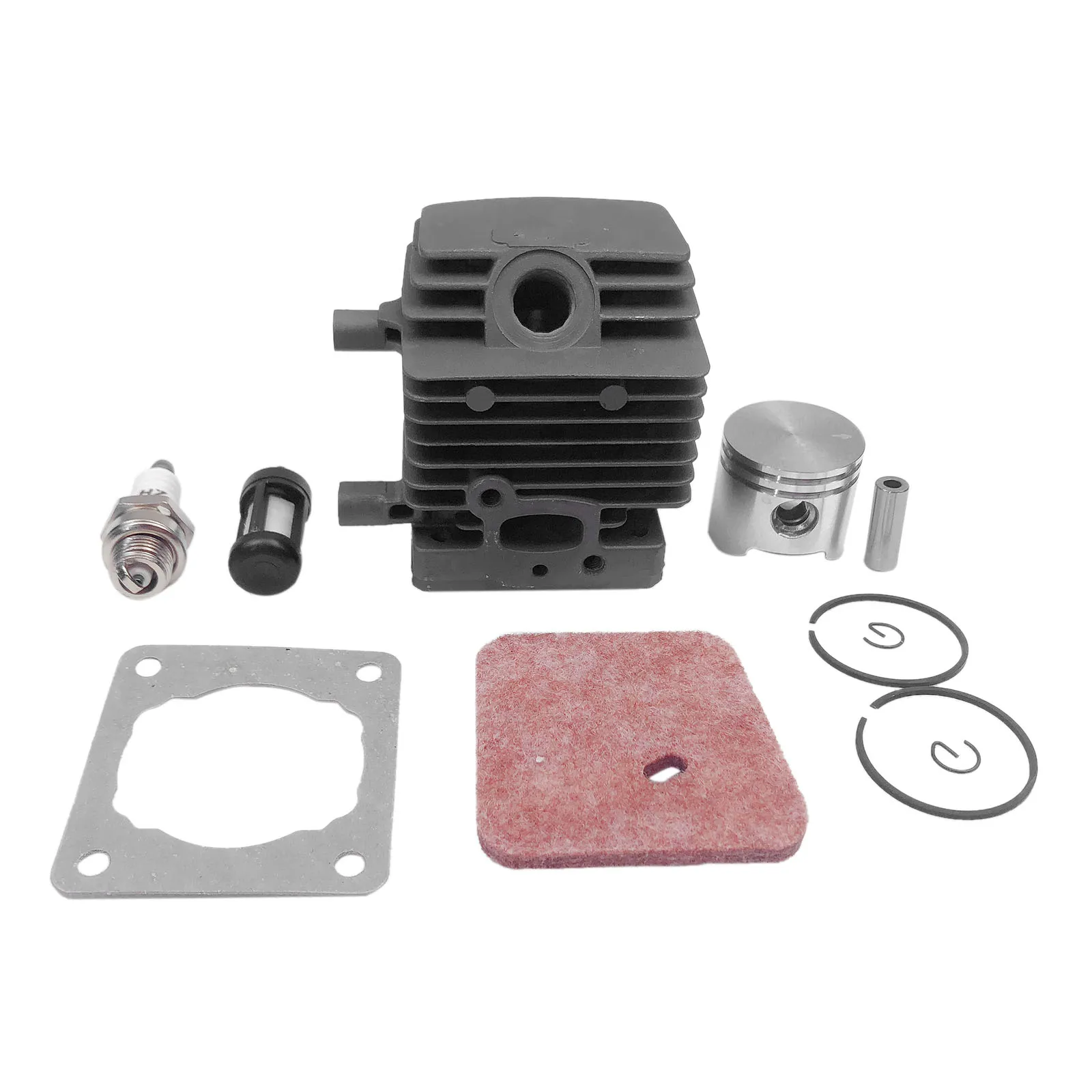 Комплект поршня цилиндра 41370201202 подходит для Stihl FC75 FC85 FH75 FR85 FS75 FS80 FS85 HS75 HS80 HS85 HL75 HL75K