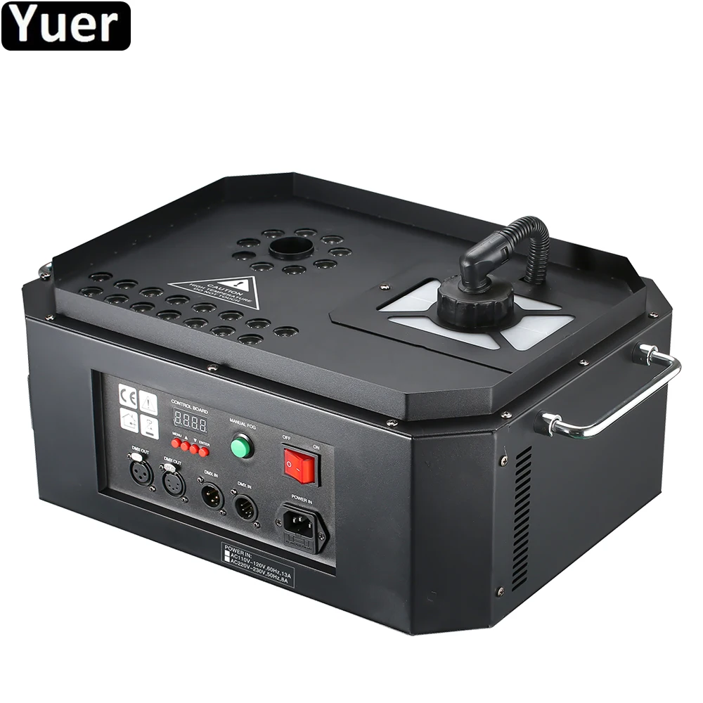 Струйная машина светодиодная 1800 Вт 24x3 RGB светодиод s генератор тумана смены дыма