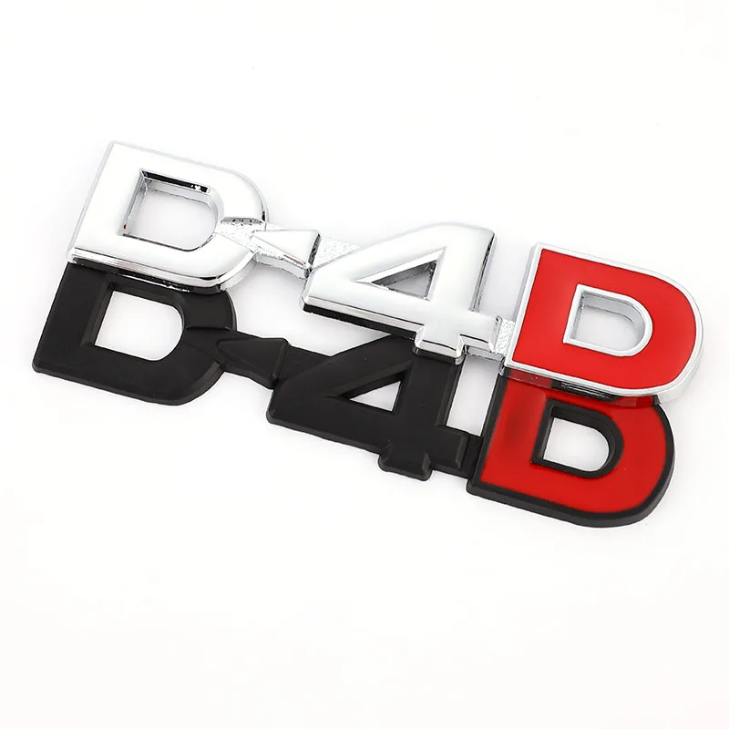 D4D D-4D логотип автомобиля Стикеры эмблема значок наклейка для Защитные чехлы