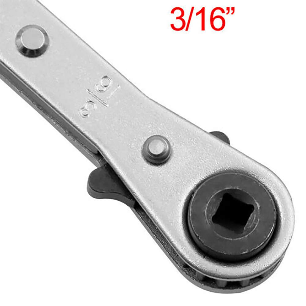 

Refrigeration Ratchet Wrench 1/4 3/8 3/16 5/16Inch Port Valve HVAC Tool CS For Use On Compressors With Access Valves