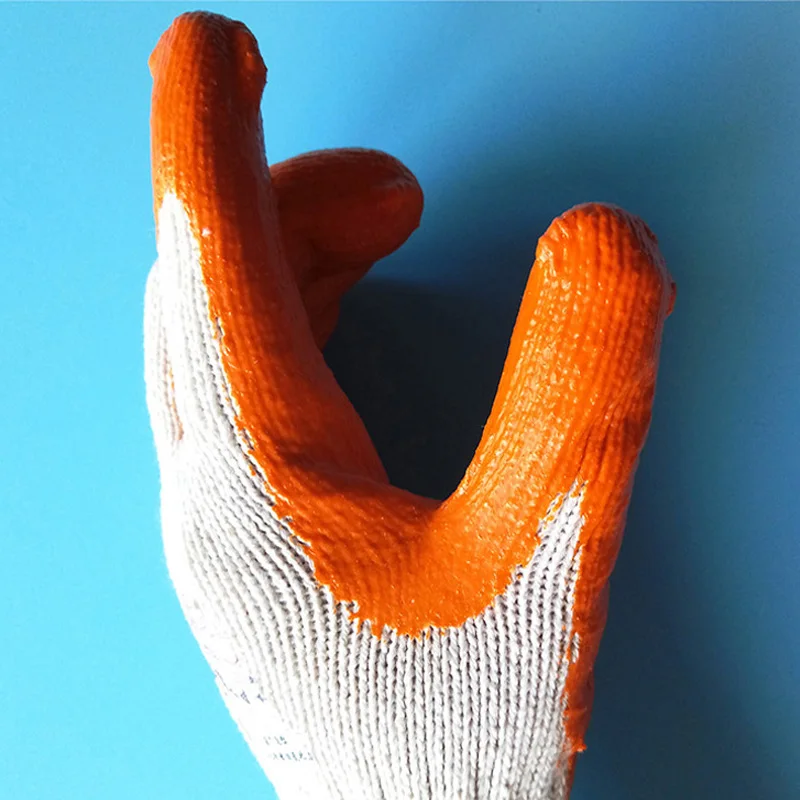 Плоская резиновая Перчатки Толстая износостойкая Нескользящая ближнего света