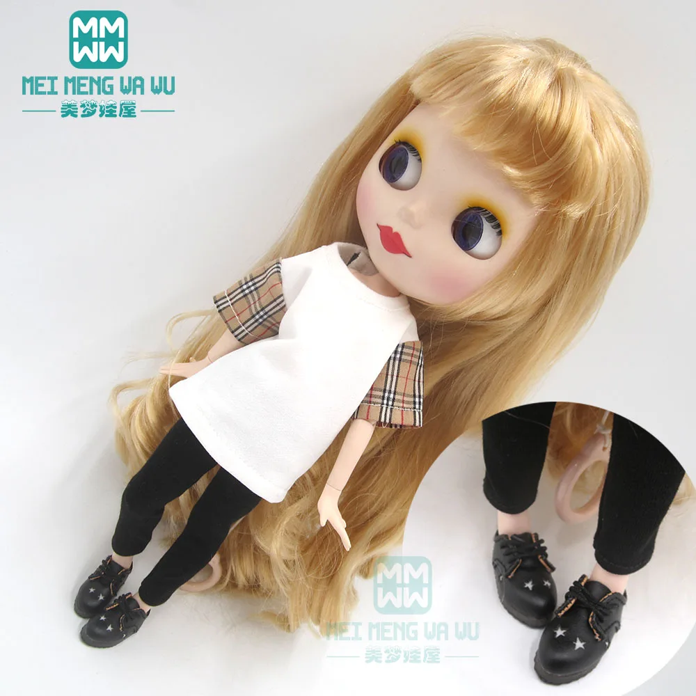 1 шт. Одежда для кукол Blyth трикотажные колготки с надписью кроссовки Azone1/6
