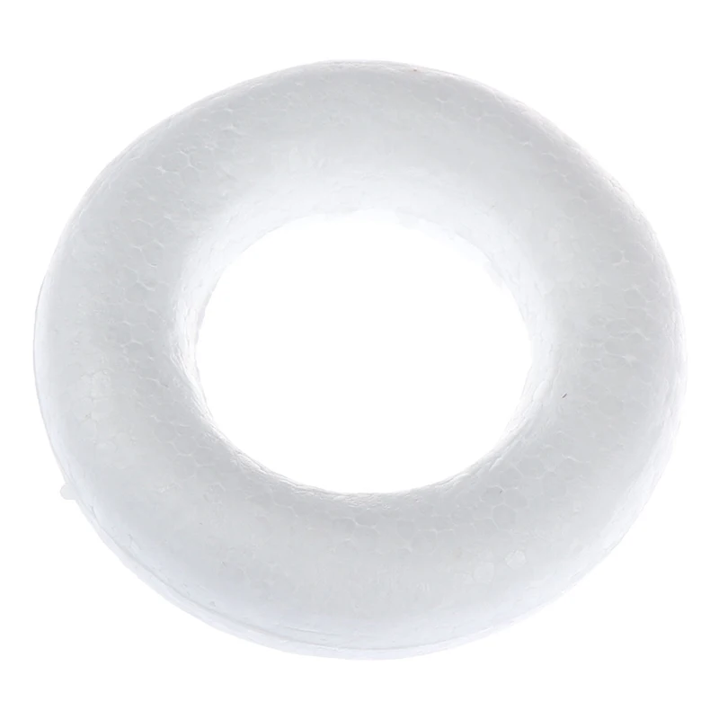 

5pcs Polystyrene Styrofoam Foam Ball White Craft Round DIY Accessory Party Festival Celebration Decoration