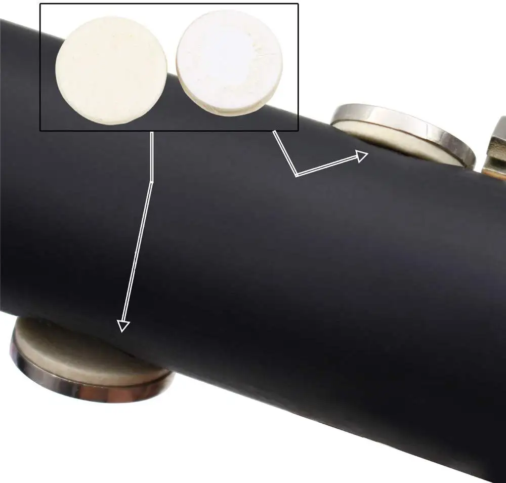 Кожаные накладки Comidox 17 шт./компл. кларнет для изысканного ветра сменный прибор