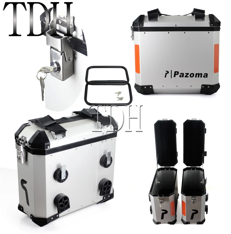 Боковой ящик Pannier из сплава для мотоцикла верхний чехол Монтажная стойка