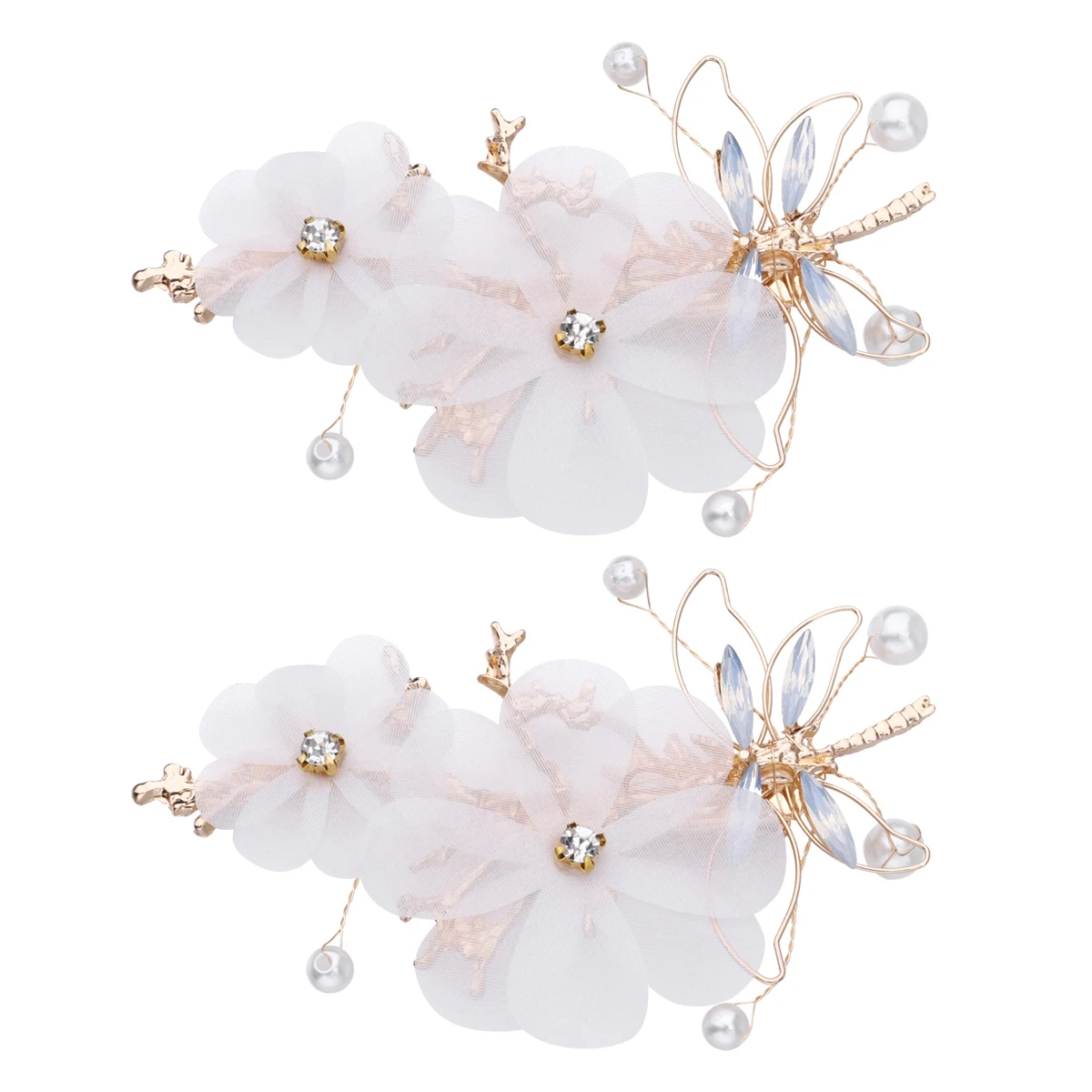 2 шт. заколки для волос в виде стрекозы|Украшения своими руками вечеринки| |