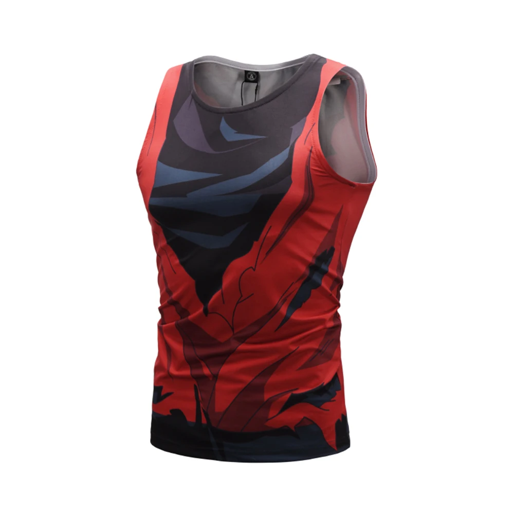 Новый аниме косплей костюм унисекс Фитнес Бег летняя футболка Жемчуг дракона