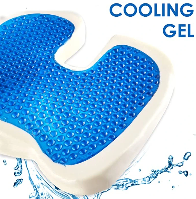 

Gel Orthopedic Memory Cushion Foam U Coccyx Travel Seat Massage Car Office Chair Protect Healthy Sitting Breathable Pillows