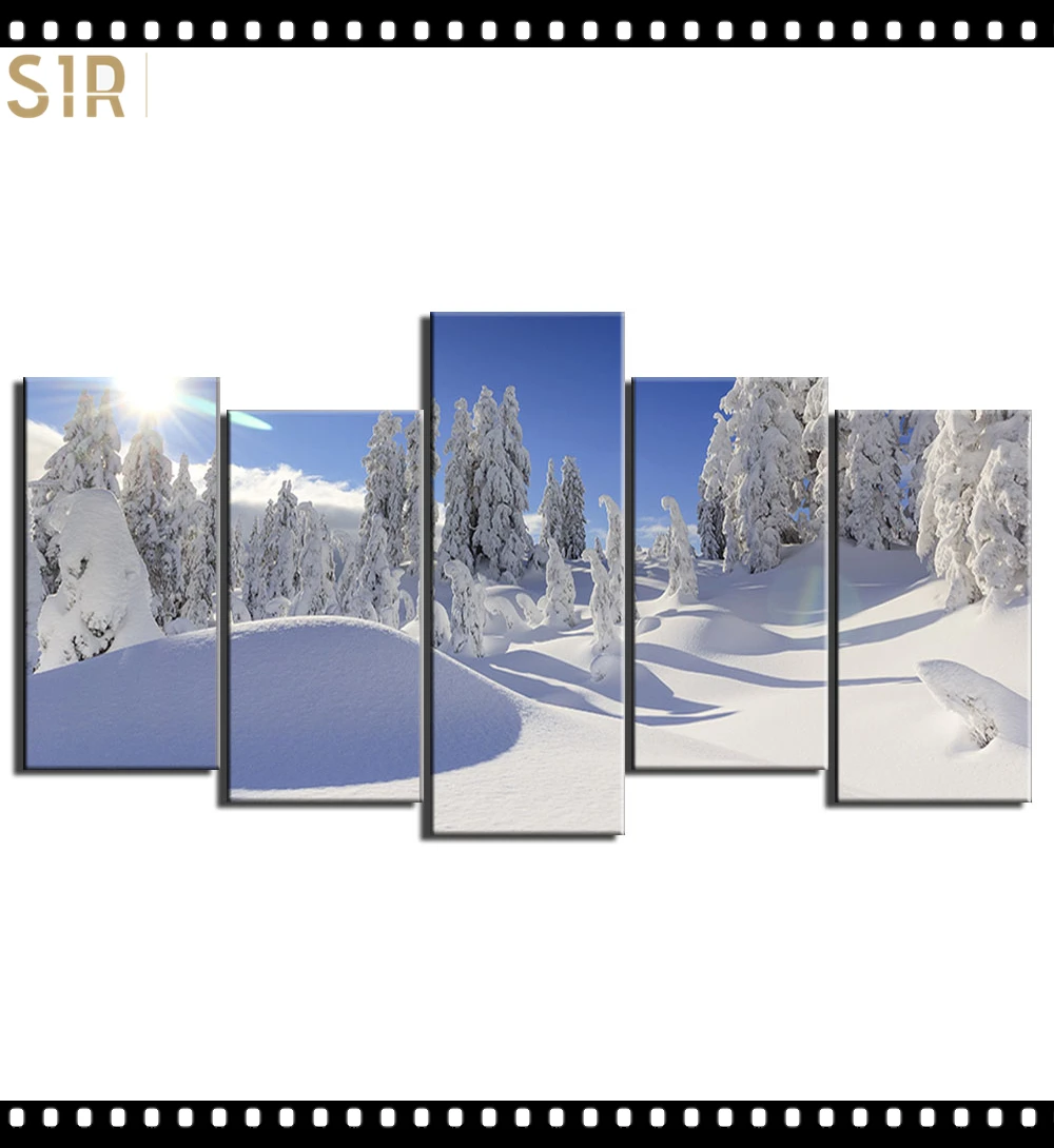 

Scenery Decorations for The Five - Part Poster Living Room Decoration Room Decor Anime Decor Wall Paintings Home Decor Wall Art