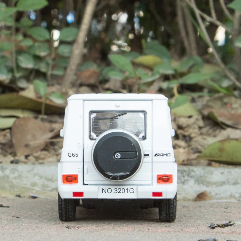 Electric Alloy mkd3 Scale Car Models Die-cast coche carro Toys for Children 1:32 auto Vehicle Benz G65 AMG SUV Jeep | Игрушки и хобби