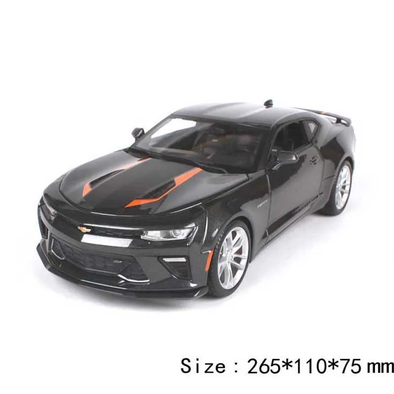 Новинка 2017 1:18 Литой металлический автомобиль Камаро СС модель спортивного