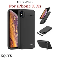 extenal power case for iphone x xs battery charger cases portable power bank battery charging cover for iphone x xs battery case