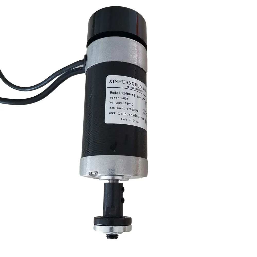 Высокоскоростной бесщеточный двигатель 500 Вт постоянный ток 48 В Гравировальный