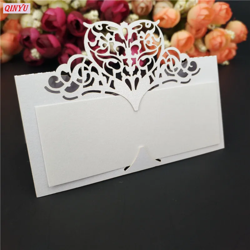 50 шт. винтажные настольные карты с номером свадебные украшения на день рождения