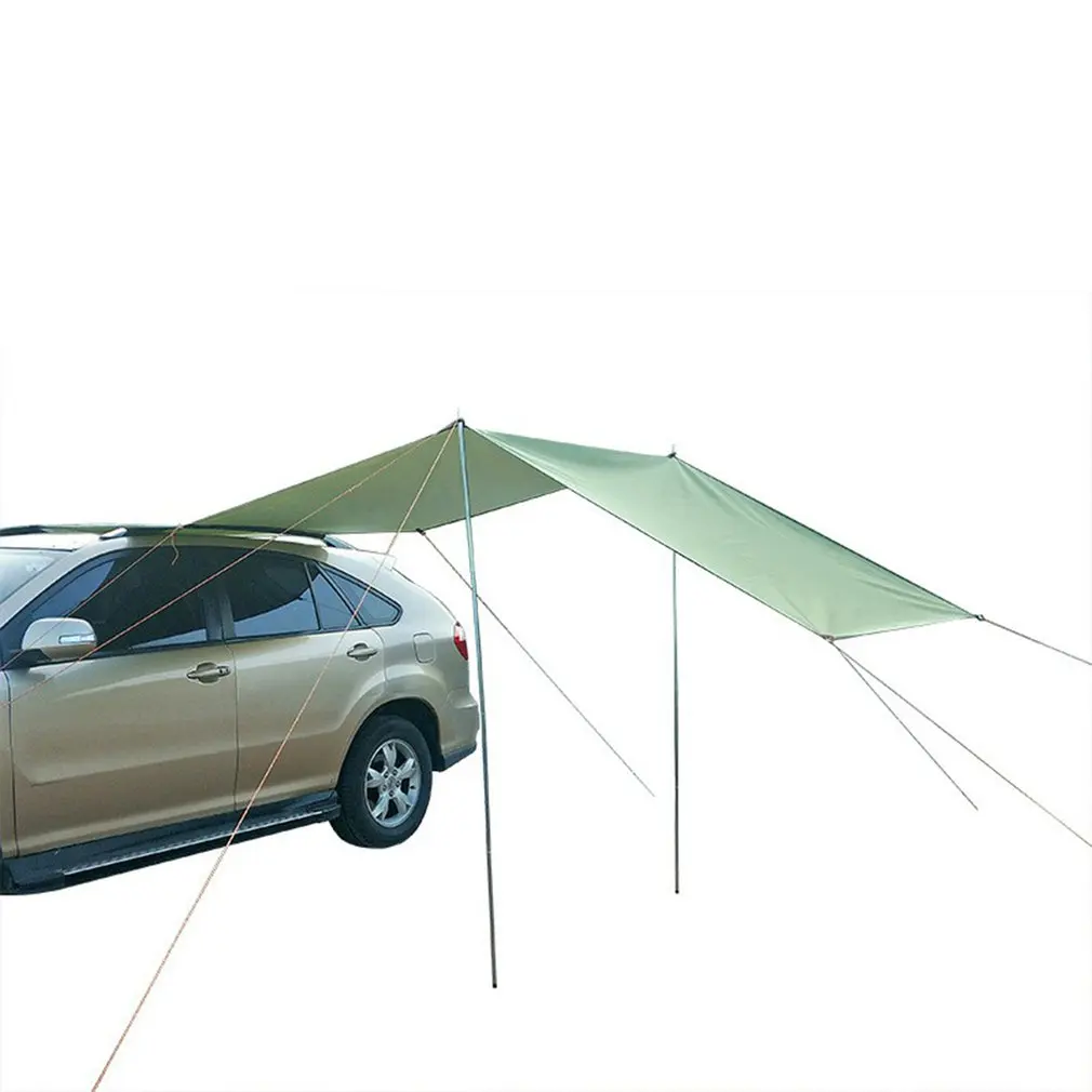 

Car Shelter Shade Camping Side Car Roof Top Tent Awning Waterproof UV Portable Camping Tent Automobile Rooftop Rain Canopy