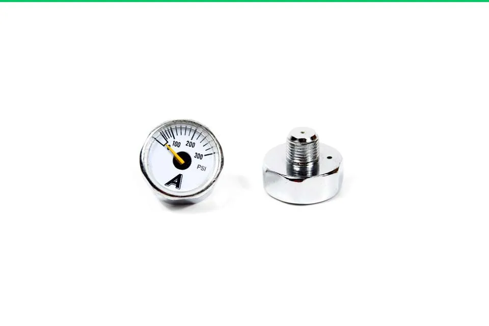 PCP Пейнтбол ВВС высокого давления Манометр 300psi/600psi/1000psi/1200psi