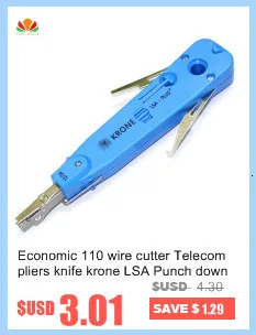 Krone LSA дырокол инструмент 110 резак провода НОЖ Телеком плоскогубцы для Rj45 Keystone Jack сетевой кабель телефонный модуль патч-панель