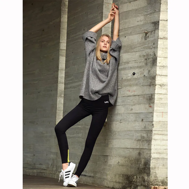 Женские леггинсы Amii повседневные однотонные облегающие брюки карандаш с