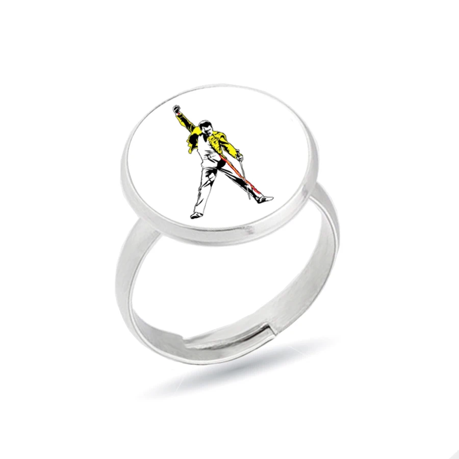 Дропшиппинг рок певец Фредди Меркурий кольца ювелирные изделия панк кольцо для