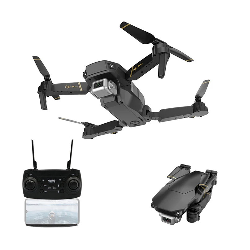 480P Универсальный Дрон GD89 wifi FPV 1080P HD камера складной Радиоуправляемый Дрон с режимом удержания высоты RC RTF Квадрокоптер самолет - Цвет: 480P