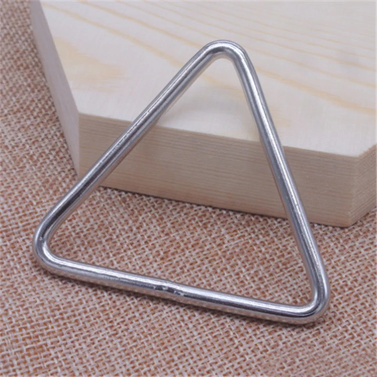 Сварная 304 Стальная стандартная Пряжка стальная металлическая треугольная