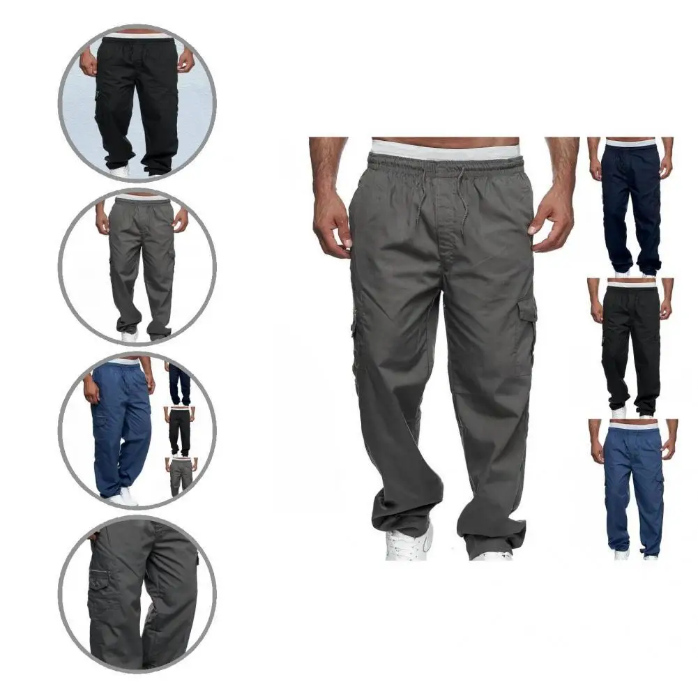 

Great Sweatpants Mid Waist Sports Leisure Men Pants Autumn Pants Spring Sweatpants