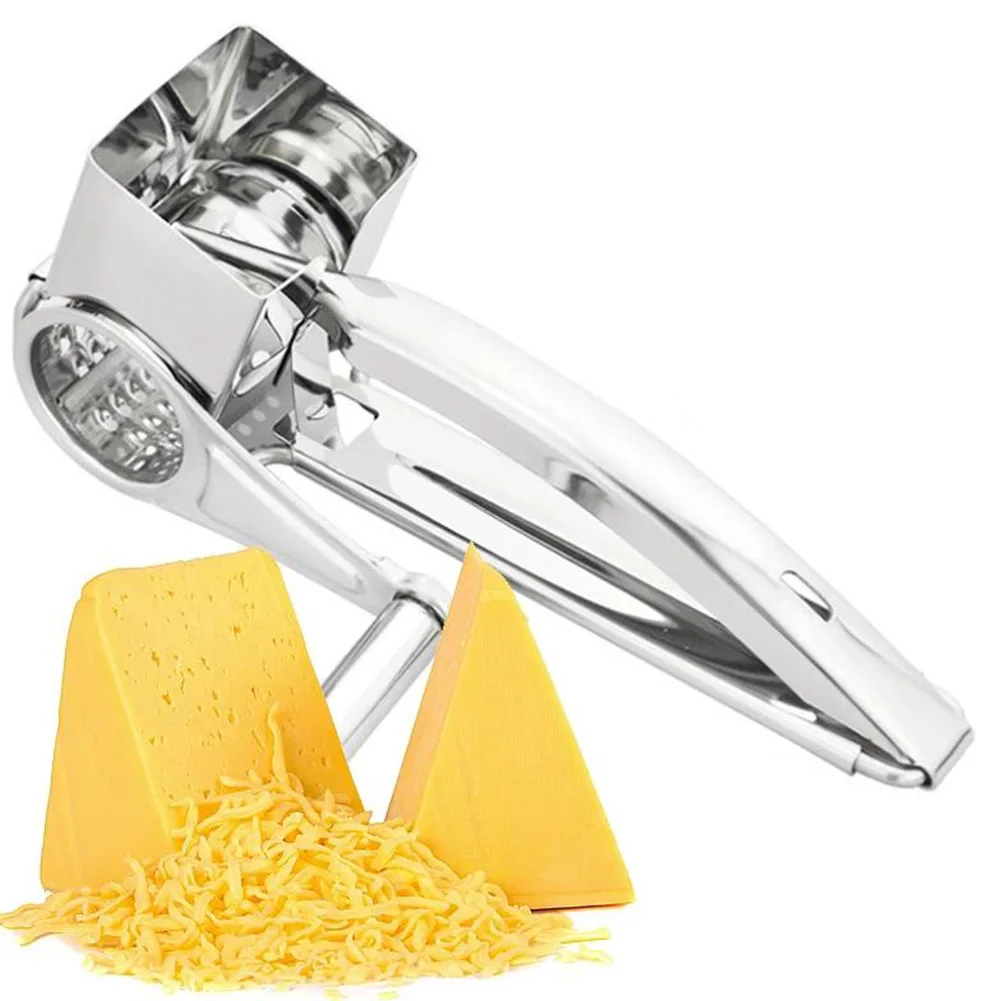 

Portable Rotary Peeler Cheese Grater Stainless Steel Truffle Slicer Butter Shaver Fruit Vegetable Chopper Kitchen Accessories