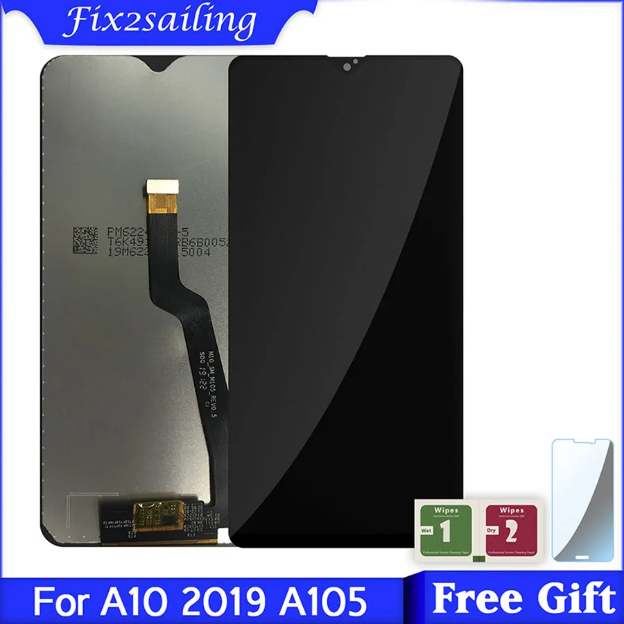 Для Samsung Galaxy A10 дисплей с сенсорным экраном A105 A105F SM-A105F 2019 ЖК-дигитайзер в сборе