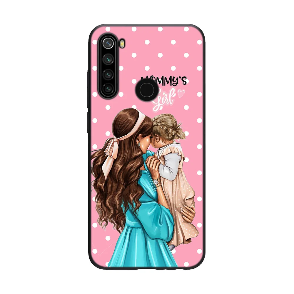 For Redmi note 8T case Soft TPU for Xiaomi 7 7A 8 8A Mi 9t 10 Pro Mum Love Baby 9S 9 Max | Мобильные телефоны и