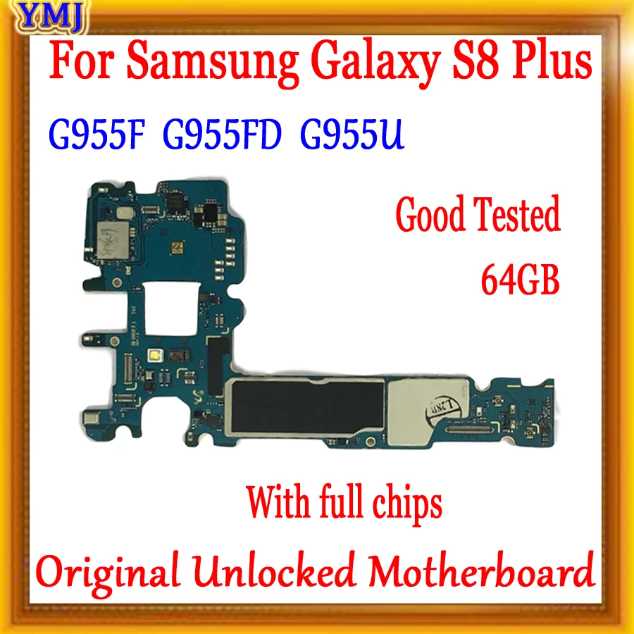 

Official version For Samsung Galaxy S8 G950F G950FD G950U G955F G955FD G955U Motherboard 64GB 100% Original Unlock Logic board
