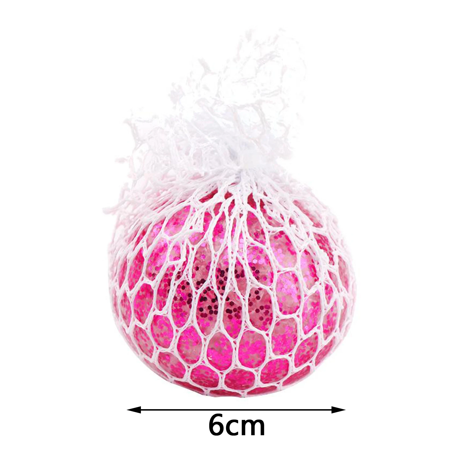 

Funny Squishy Mesh Ball Small Stress Squeeze Ball Decompression Grape Gadget Anxiety Stress Relief Vent Hand Ball Toy
