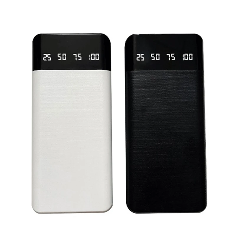 Корпус внешнего аккумулятора с ЖК-дисплеем 14x1865 0/18700/20700/21700, съемный чехол для аккумулятора QXNF