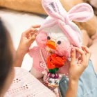 30 см Плюшевые желтые игрушечные утки Kawaii чучела животных кукла домашний декор Мягкая Милая Утка Игрушка Дети День рождения Рождественский подарок утачка лалафанфан