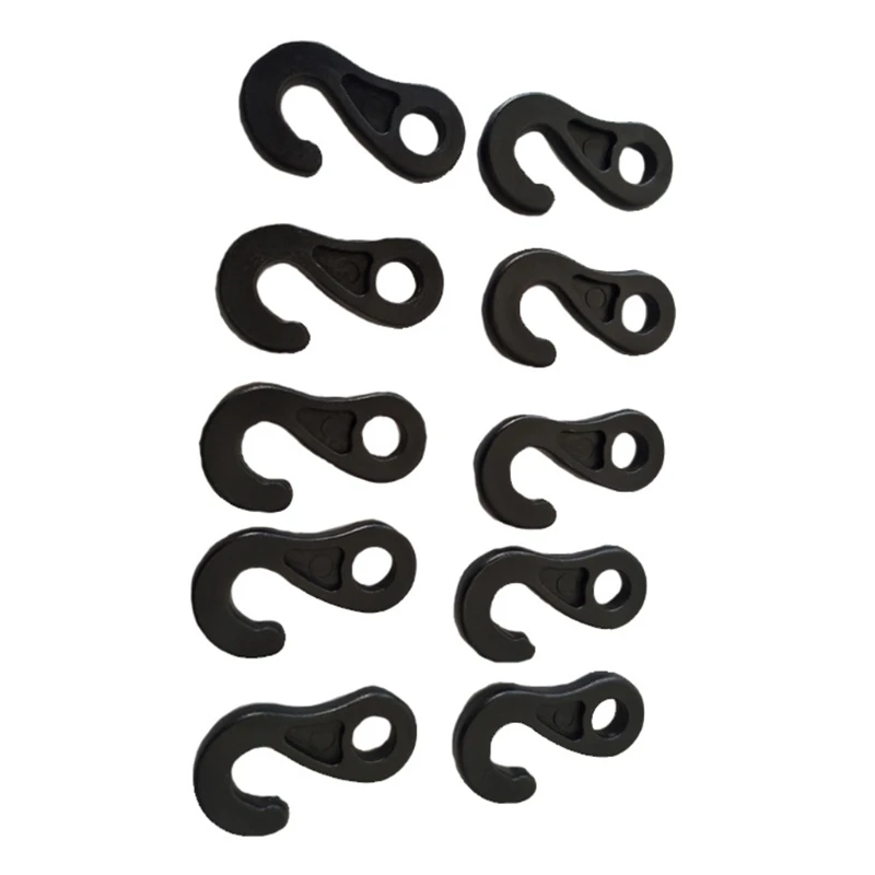 Пластиковый ударный рюкзак A5KC 10 шт. банджи-шнур карабинеровый крючок эластичный