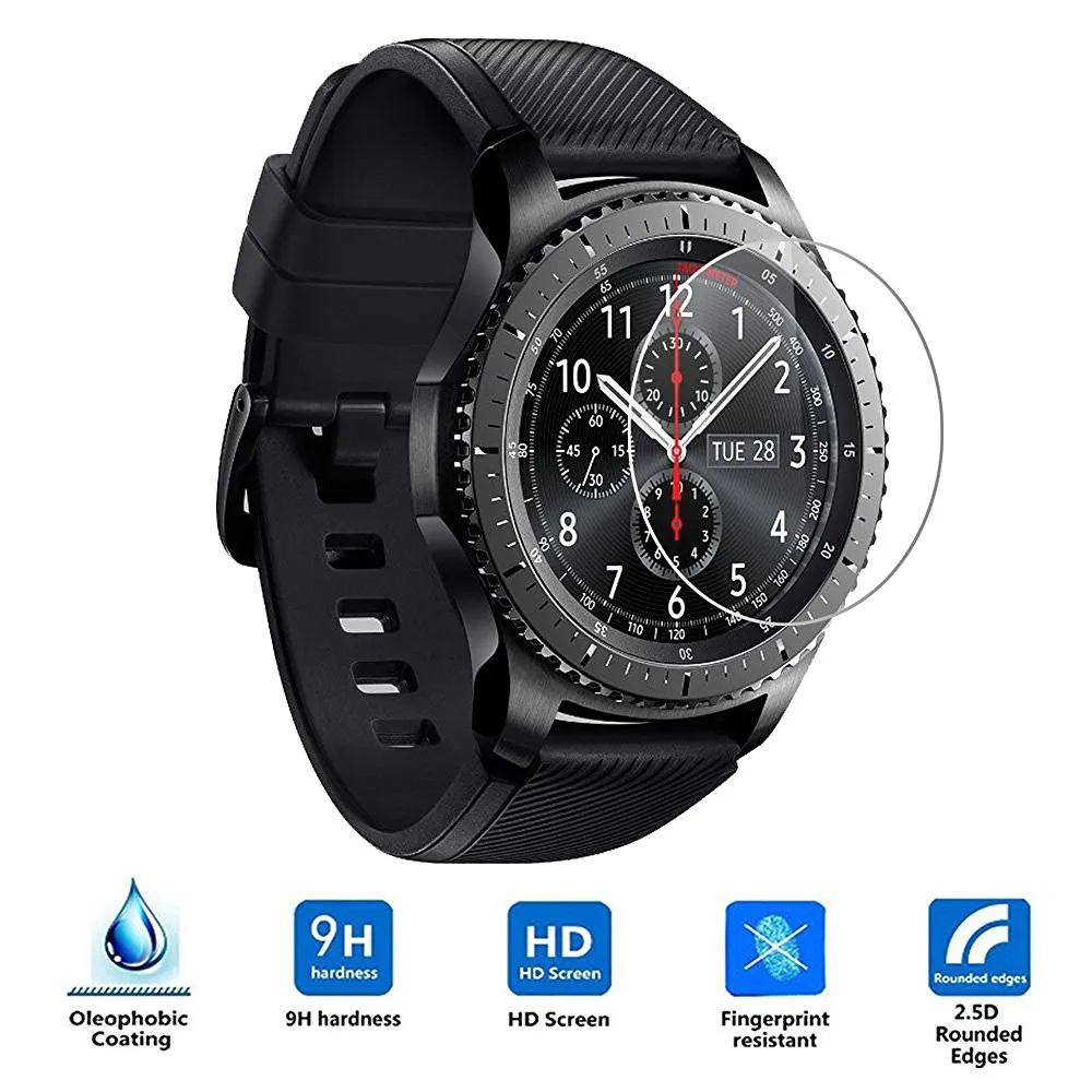 4 предмета в комплекте для Samsung Gear S3 классический Frontier с уровнем твердости 9H