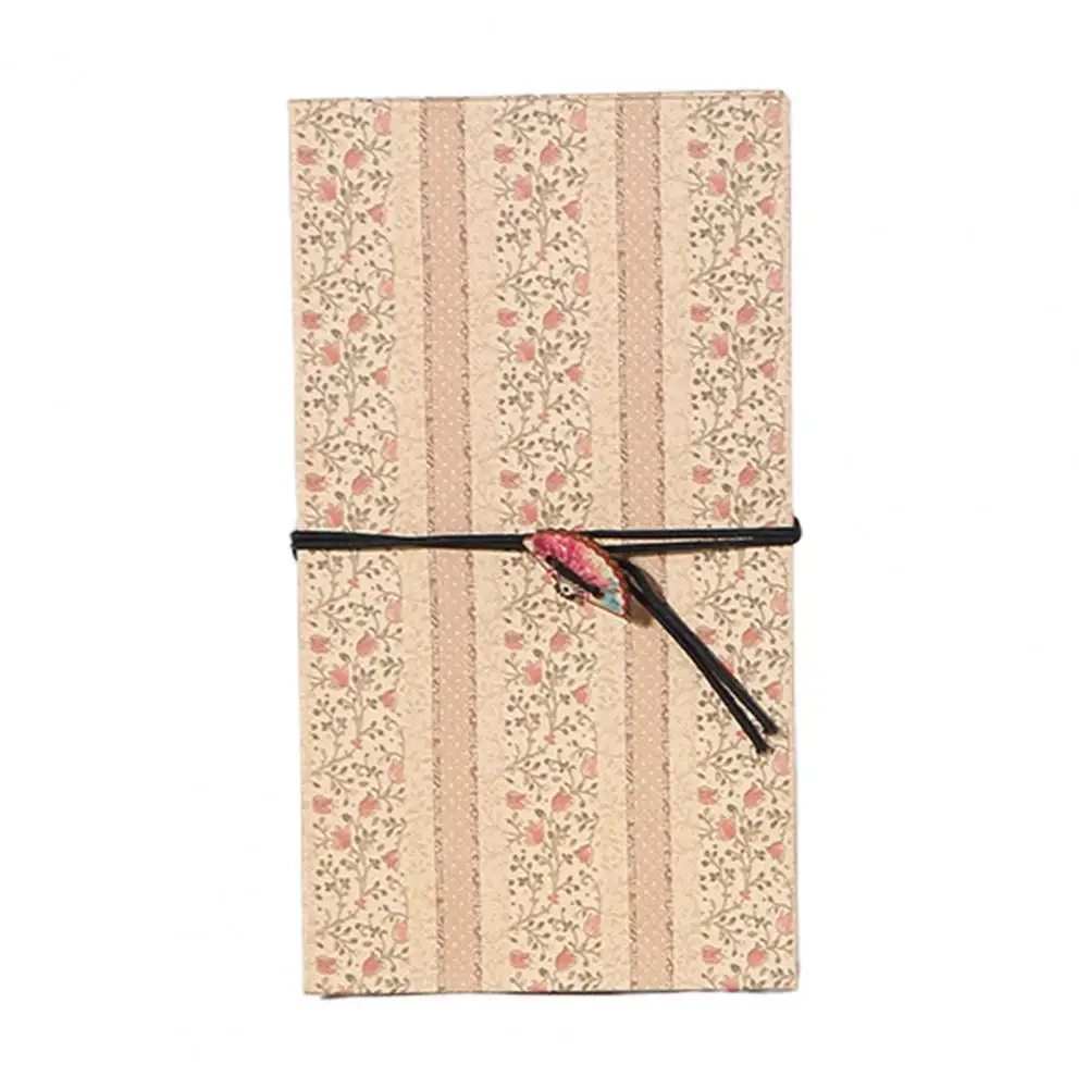

DIY Photo Album Vintage Foldable Stretchable Hardcover Paper Scrapbook for Photoes Collect
