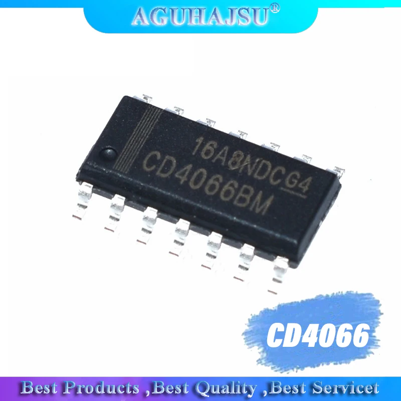 10 шт. CD4066BM CD4066 HEF4066BT HEF4066 SOP-14 переключатель ICs Quad Новый оригинальный | Электронные