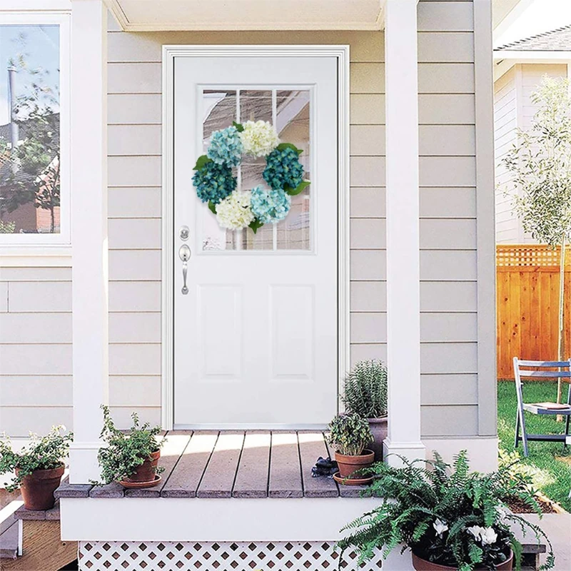 Гортензия Цветочные венки для передней двери открытый сезон: весна–лето