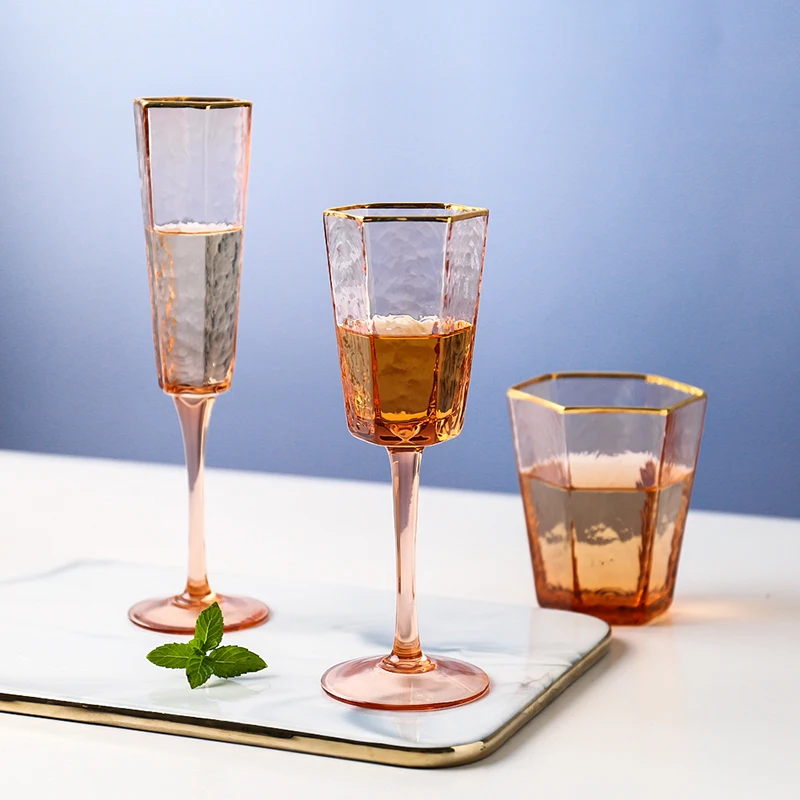 Прозрачные креативные пивные бокалы для вина женские Многоразовые прозрачные