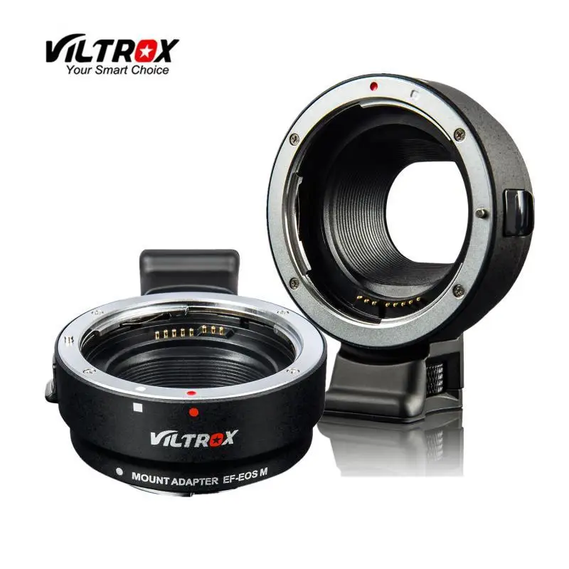 Электронный адаптер Viltrox EF-EOSM с автофокусом для объектива Canon EOS EF EF-S M EF-M M2 M3 M5 M6 M10