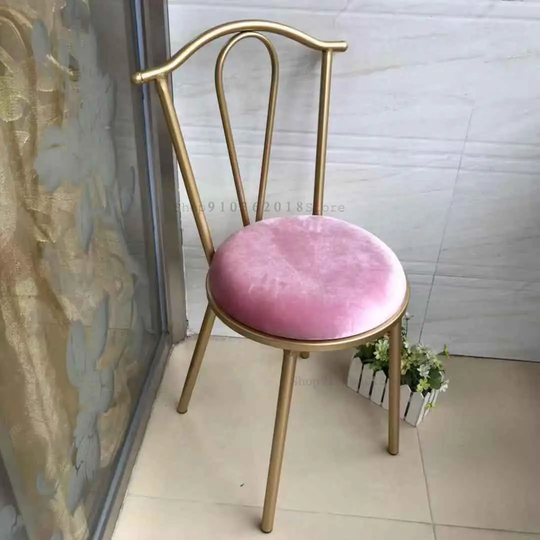 Современный и простой туалетный стул с подставкой для девушек красный макияжа Ins