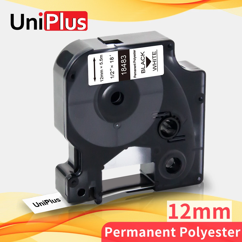 UniPlus Перманентная полиэфирная лента для этикеток 18483 сменный производитель