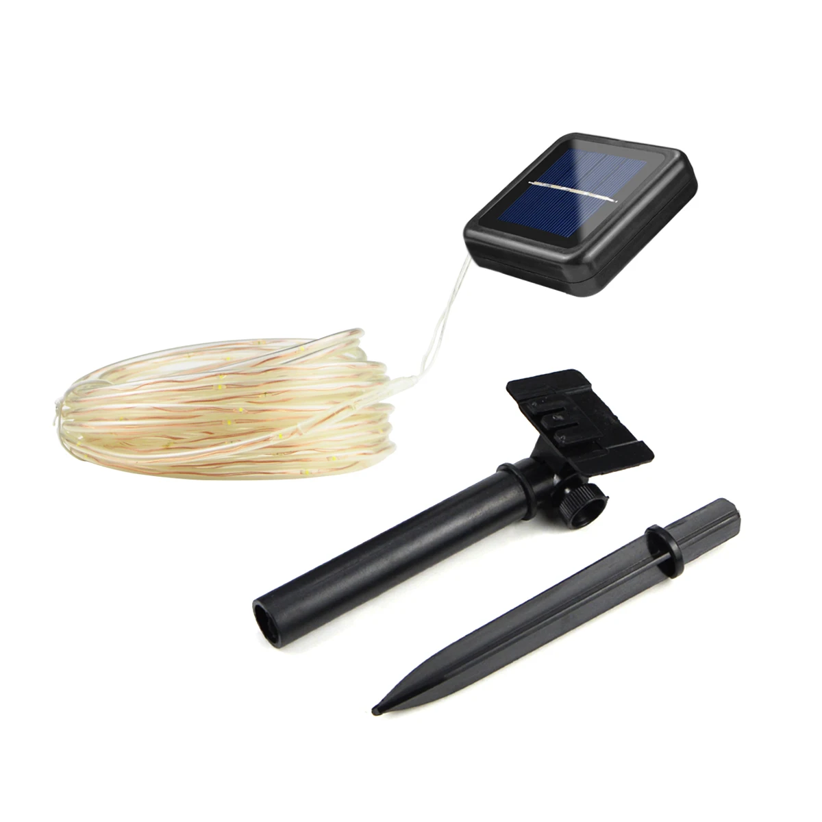 Светодиодный Патио струнные лампы Солнечная энергия аккумуляторная лампа