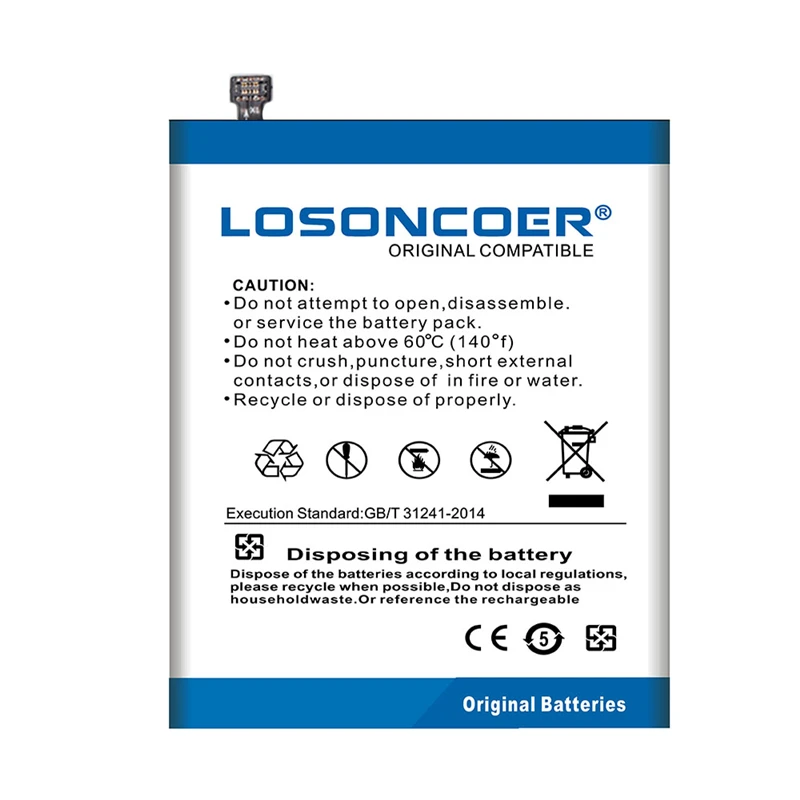 LOSONCOER 5000mAh BA923 Battery for Meizu Note 9 Note9 M9 ~In Stock | Мобильные телефоны и аксессуары