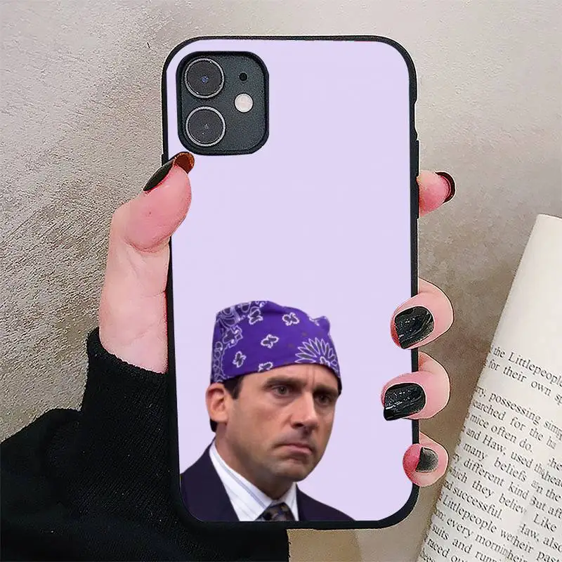 

Michael Scott The Office Funny Humor 5 Phone Case For iphone 5S 6S 7 8 11 12 XR XS SE Plus Pro ProMax Cover Fundas Coque