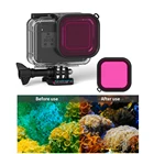 Чехол-накладка для GoPro Hero 8, водонепроницаемый, до 60 м